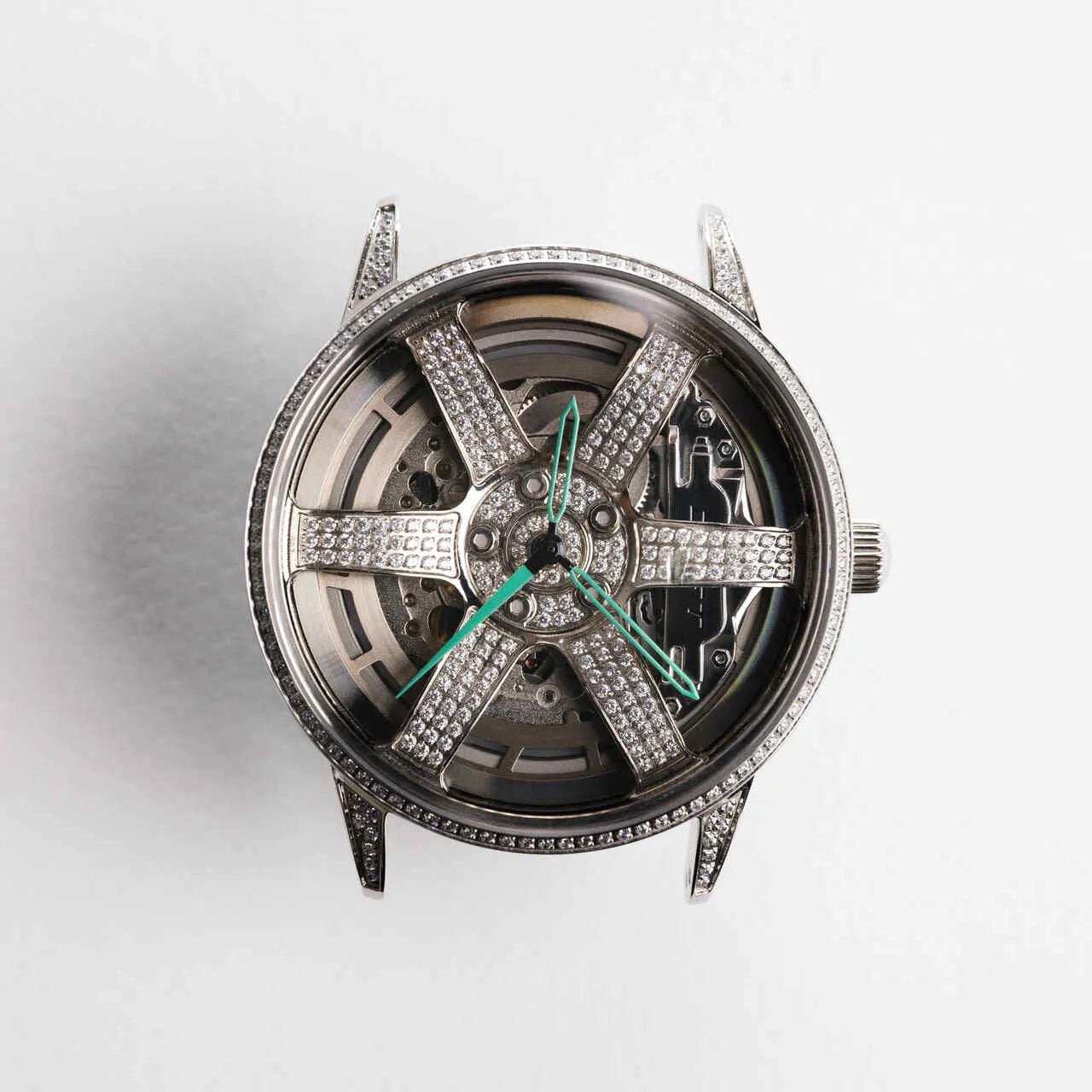 3RD ANNIVERSARY RIM WATCH ICED OUT - AUTOMATIC