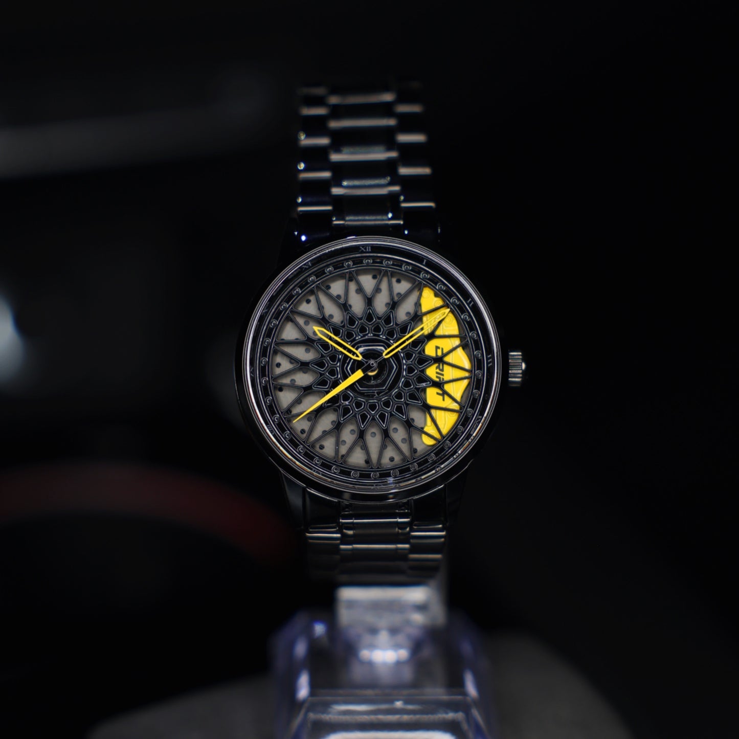 Racing Rim Watch Yellow