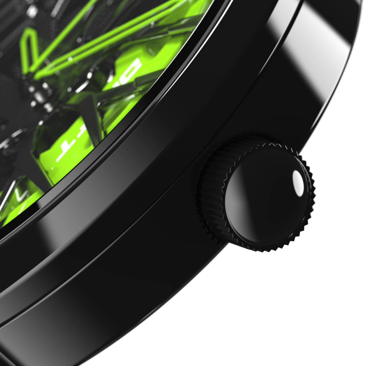 Fuel your style with our bold green Motorsport Rim Watch! Designed by a German startup, these precision watches are made to captivate motorsport, tuning, and auto enthusiasts. Get set to ignite your passion!