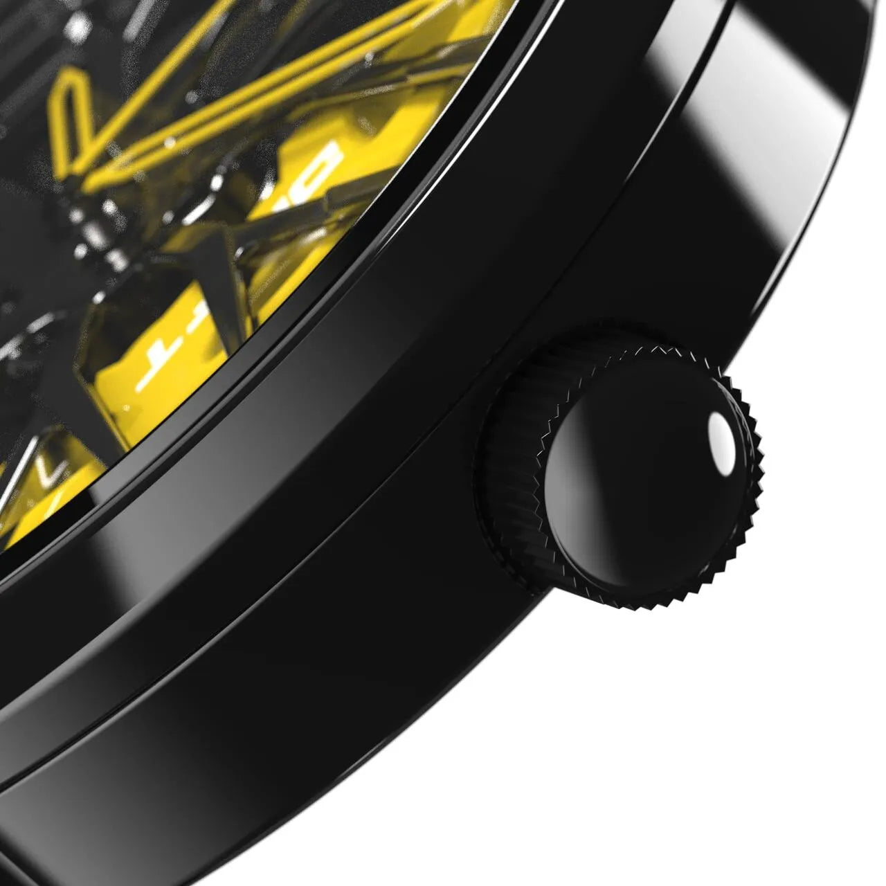 Elevate your style with our innovative yellow Motorsport Rim Watch. Crafted by a young German startup, these precision timepieces are designed for motorsport and tuning enthusiasts, as well as auto aficionados. Ignite your passion now! #id_46744363073866