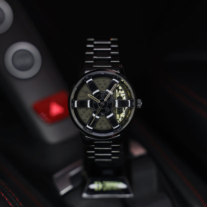 Drift Felgenuhr Gold