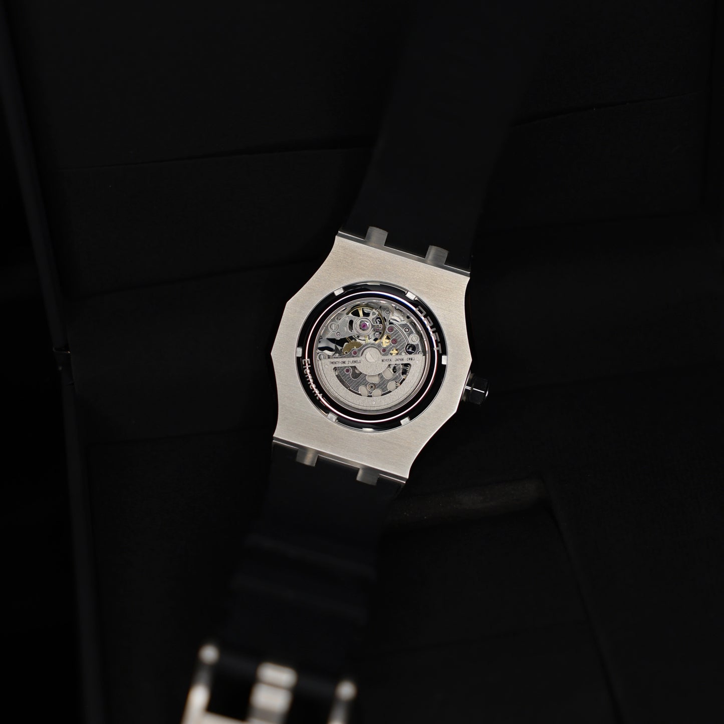 Dodecadon Motorsport Automatic Rim Watch Silver