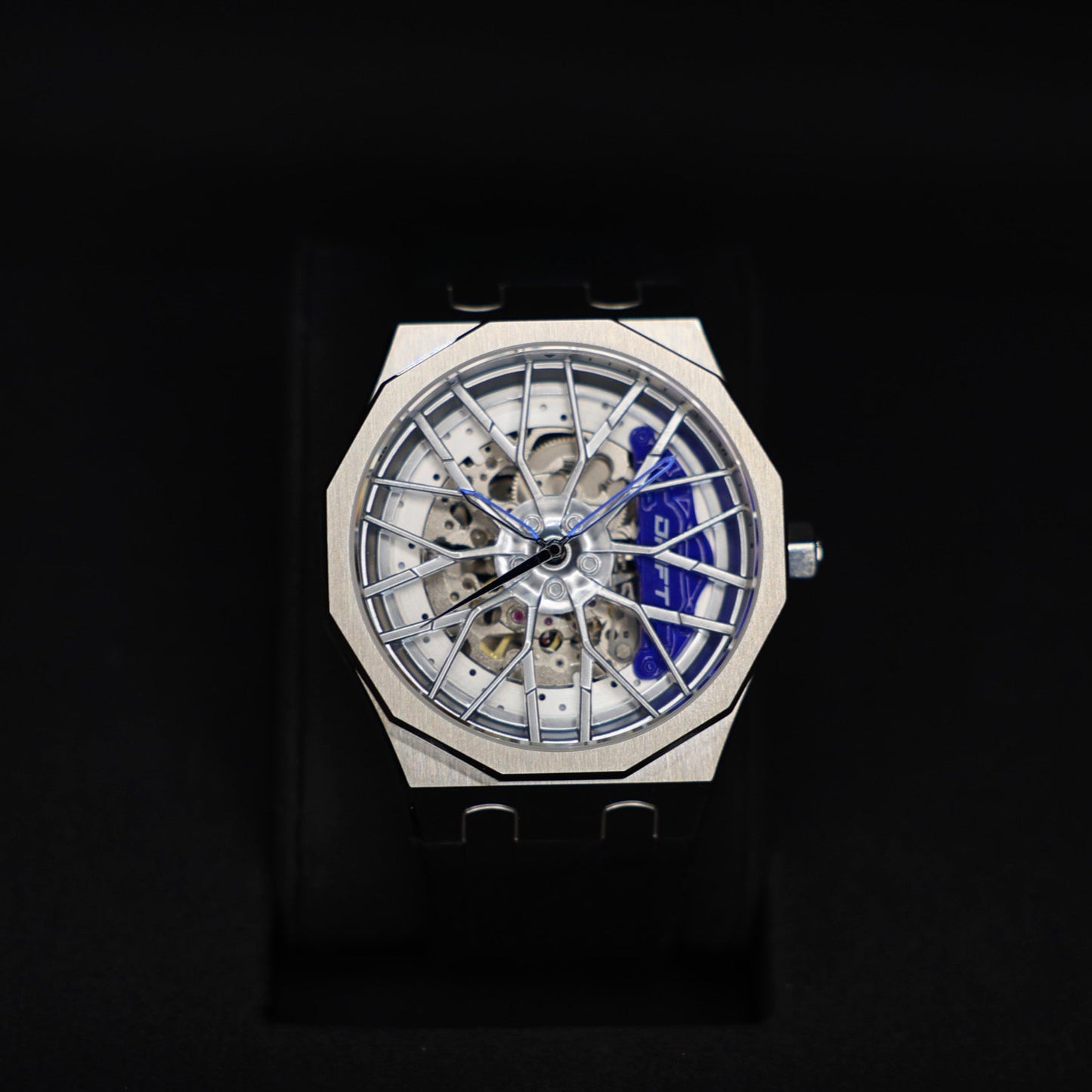 Dodecadon Motorsport Automatic Rim Watch Silver