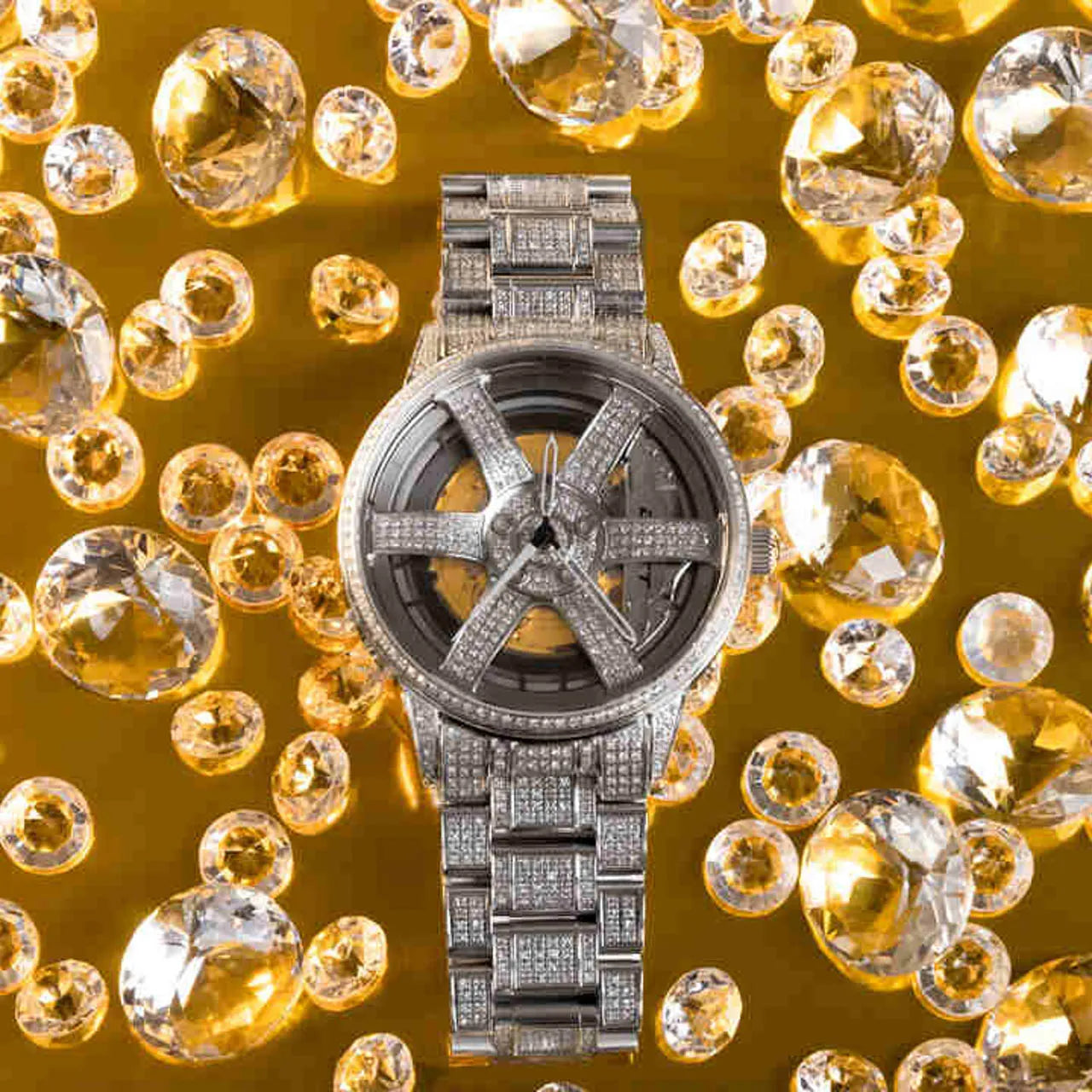 3RD ANNIVERSARY RIM WATCH ICED OUT VVS-EDITION - DriftElement