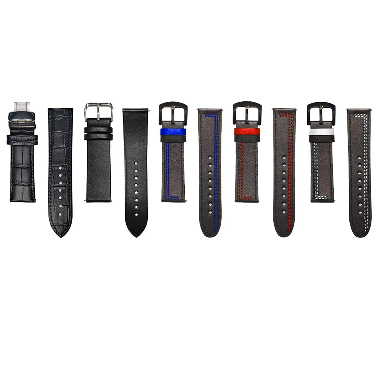 Elevate your style with our Matt Black Leather Bracelet - a perfect complement to our innovative wheel-inspired watches. Designed by a German startup, catering to motorsport, tuning, and auto enthusiasts. Embrace the unique design. Get yours today!