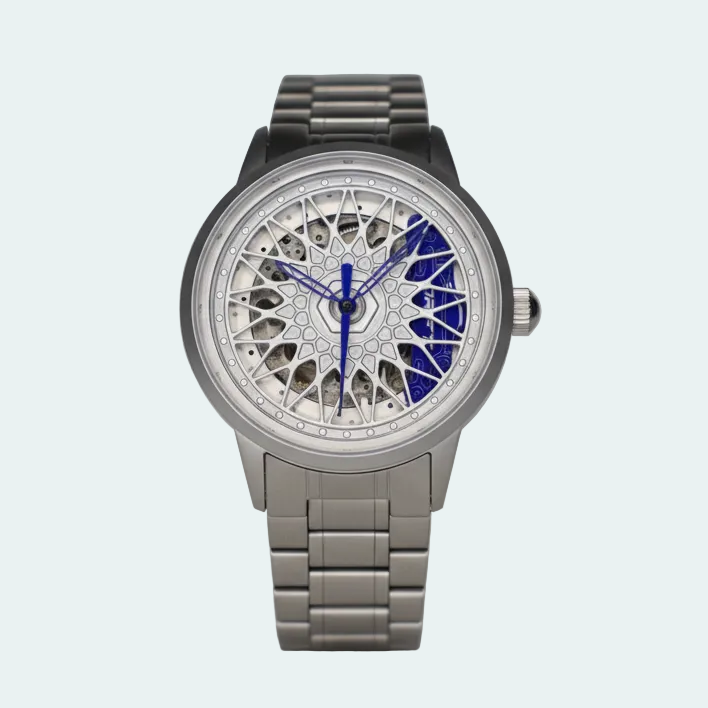 Racing Rim Watch Blue Swiss | DriftElement Felgenuhren