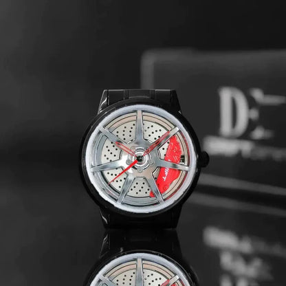 Unveil the sleek Silver-Black Drift Rim Watch – a fusion of avant-garde design, a must-have for motorheads, tuning aficionados, and auto fanatics. Elevate your style courtesy of a cutting-edge German startup! #id_46779158004042
