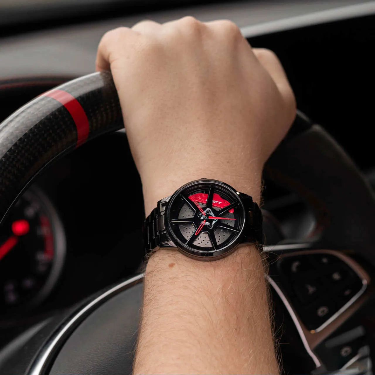Montre roue de cheap voiture