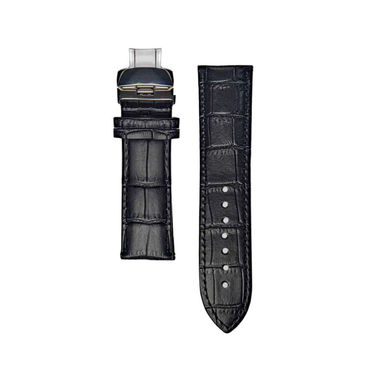 Explore our Leather Bracelet in Black with a unique pattern, a stylish accessory from a young German startup specializing in innovative wheel-inspired designs. Perfect for auto enthusiasts, motorsport, and tuning lovers. Elevate your style today!