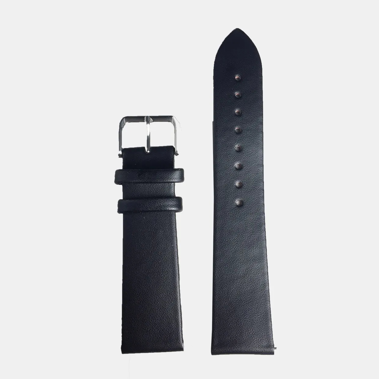 Leather Bracelet Black - Matt