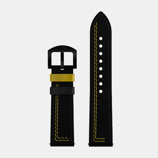 Leather Bracelet Yellow
