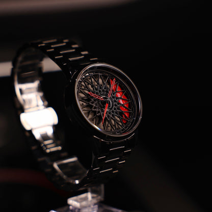 Racing Rim Watch Red