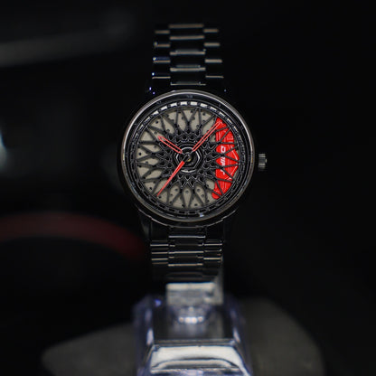 Racing Rim Watch Red