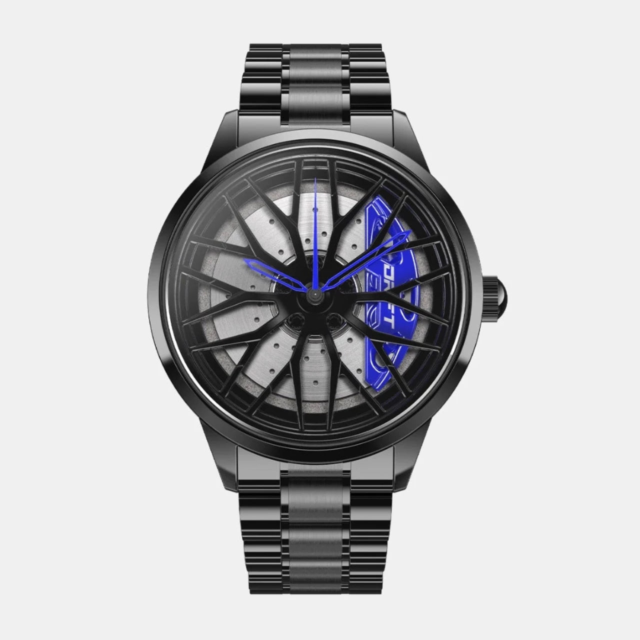 Illuminate your fashion with our vibrant blue Motorsport Rim Watch! Precision-engineered by a German startup, these watches are tailored for motorsport, tuning, and auto aficionados. Get ready to ignite your passion! #id_46744363008330