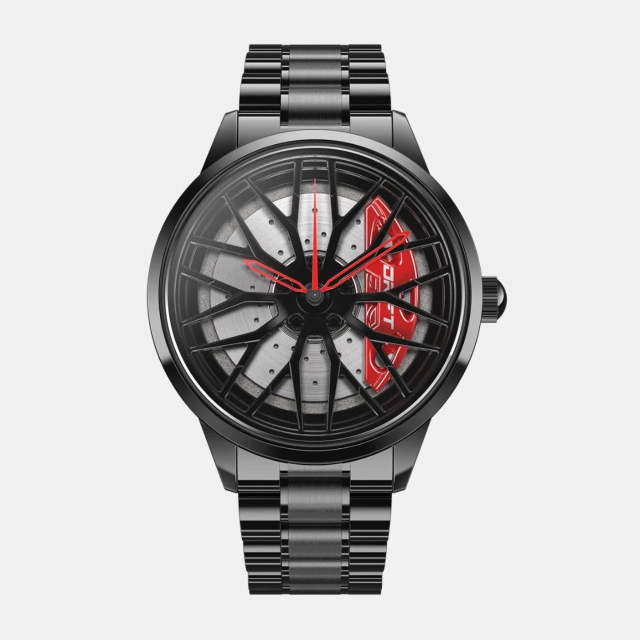 Race ahead in style with our bold red Motorsport Rim Watch! Designed by a young German startup, these watches represent the perfect blend of precision and innovation. Tailored for those who live and breathe motorsport, tuning, and all things automotive. Time to ignite your passion! #id_46744363041098