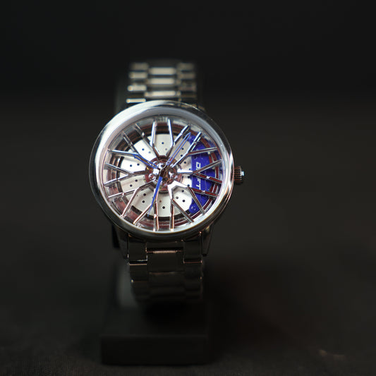Reloj de llanta Motorsport Silver