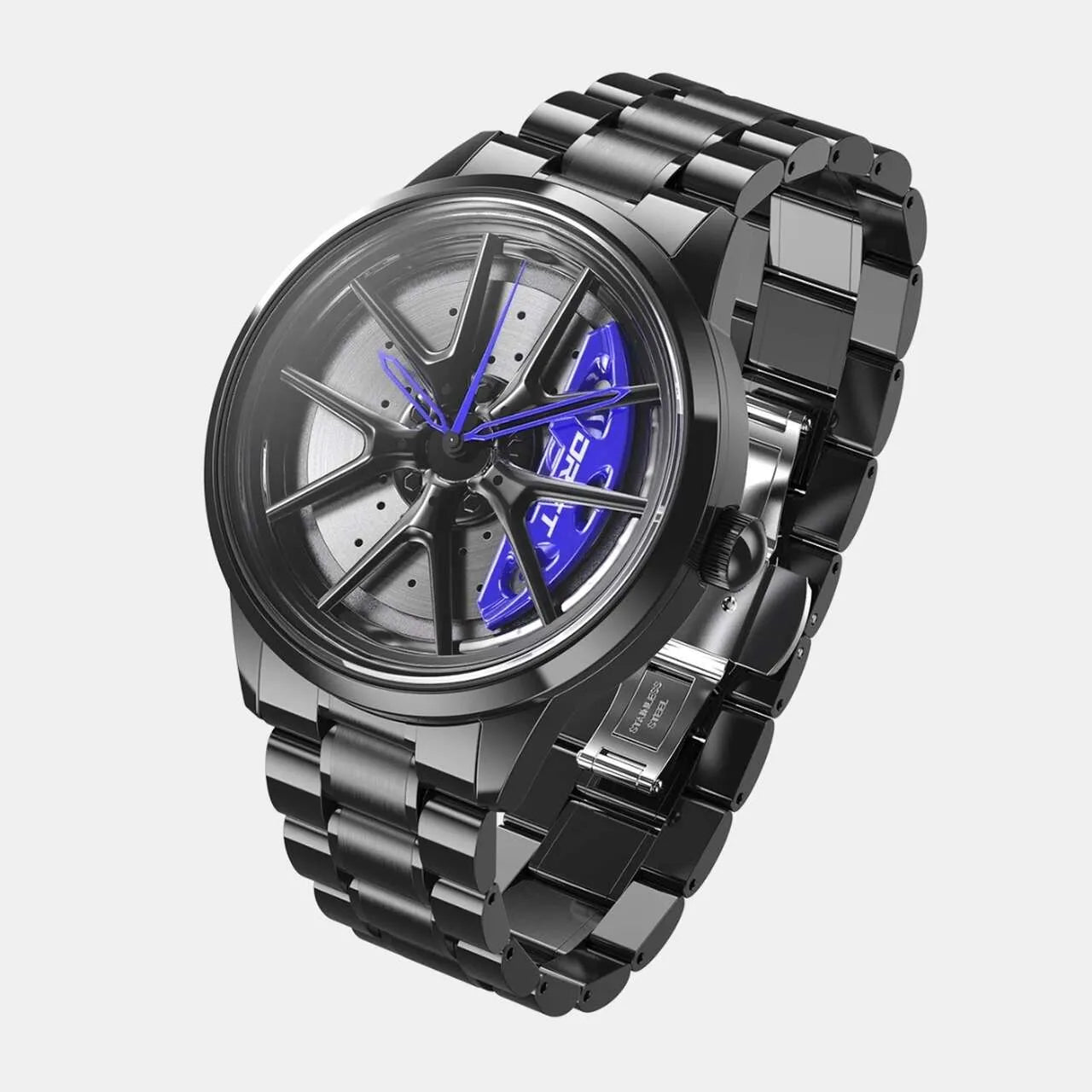 Rev up your style with our dynamic blue Nitro Rim Watch! Crafted by a German startup, these precision watches are made to captivate motorsport, tuning, and auto enthusiasts. Prepare to ignite your passion! #id_46744364286282
