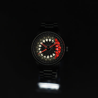 Racing Rim Watch Red Swiss
