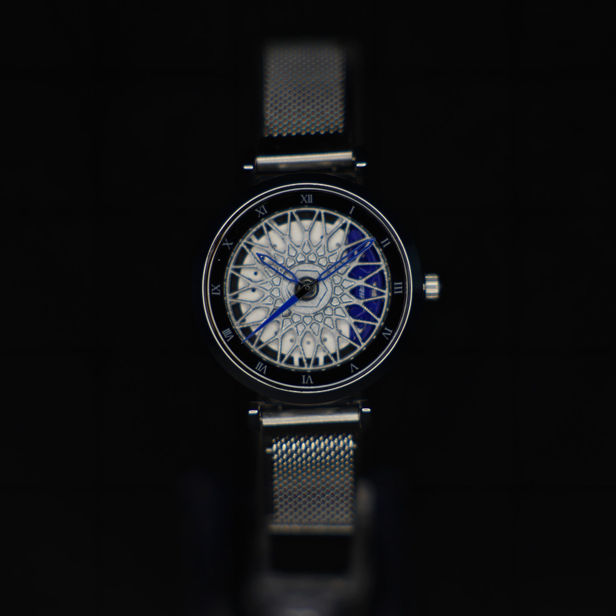 Racing Rim Watch Blue Women