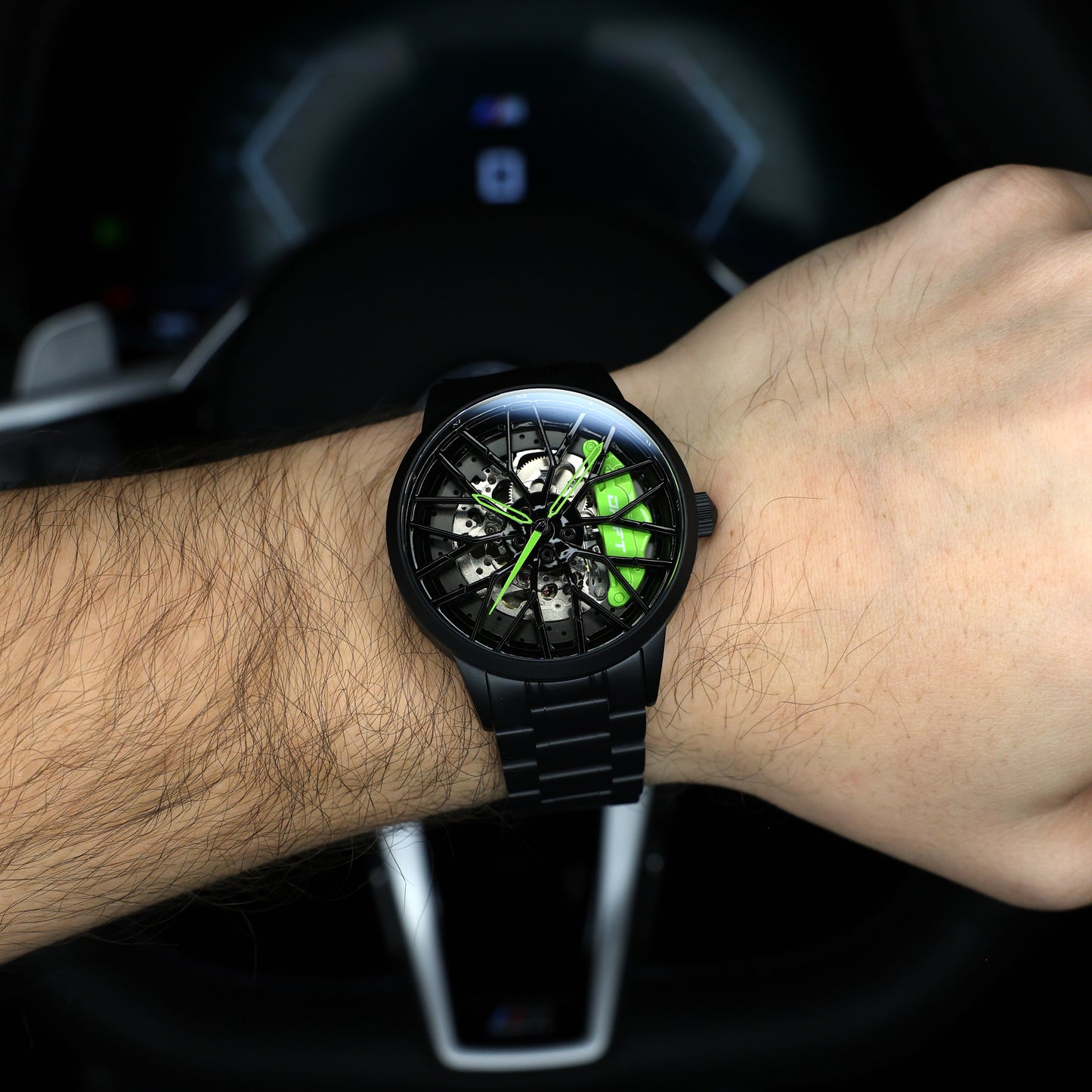 Automatik Motorsport Felgenuhr