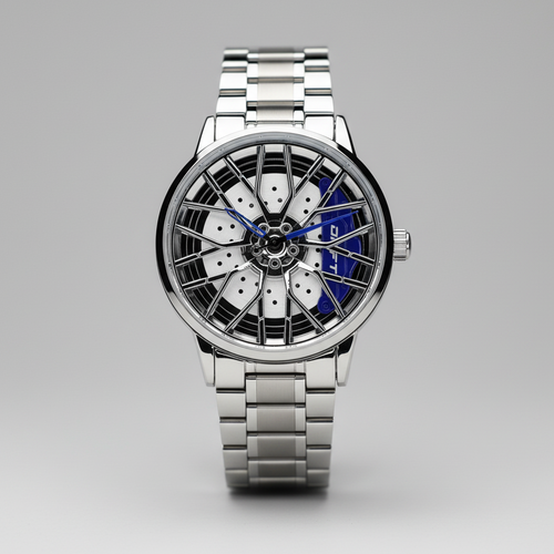 Reloj de llanta Motorsport Silver
