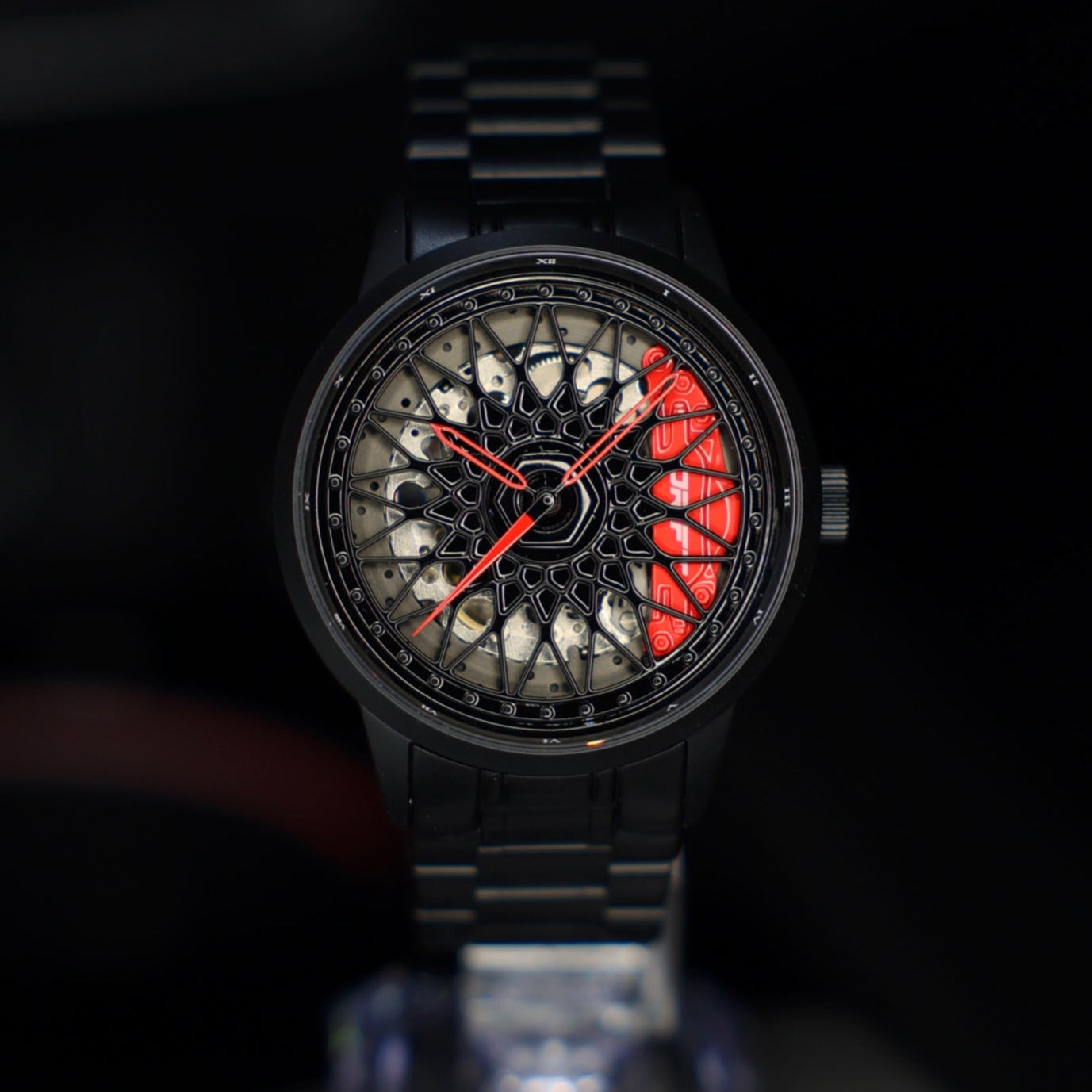 Racing Rim Watch Red Automatic