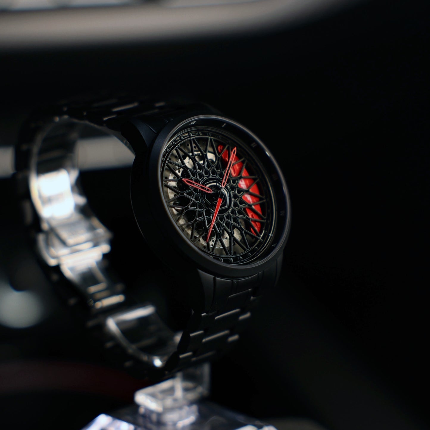 Racing Rim Watch Red Automatic