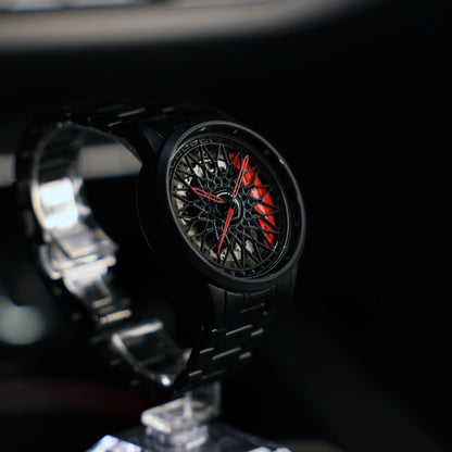 Racing Rim Watch Red Automatic