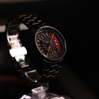 Racing Rim Watch Red