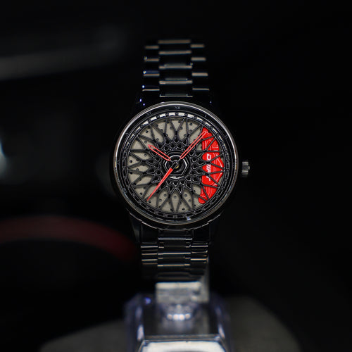 Racing Rim Watch Red