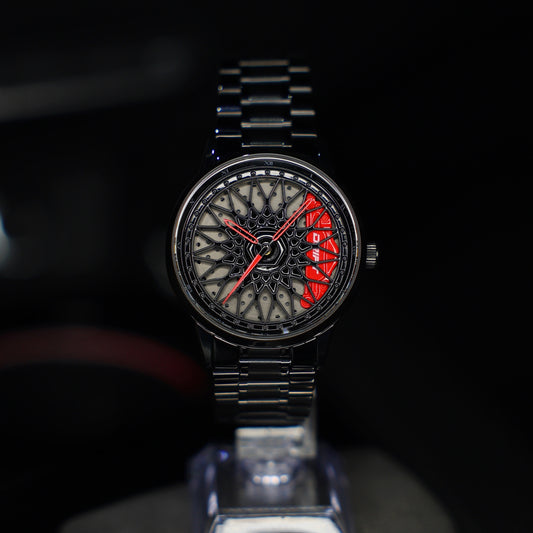 Racing Rim Watch Red