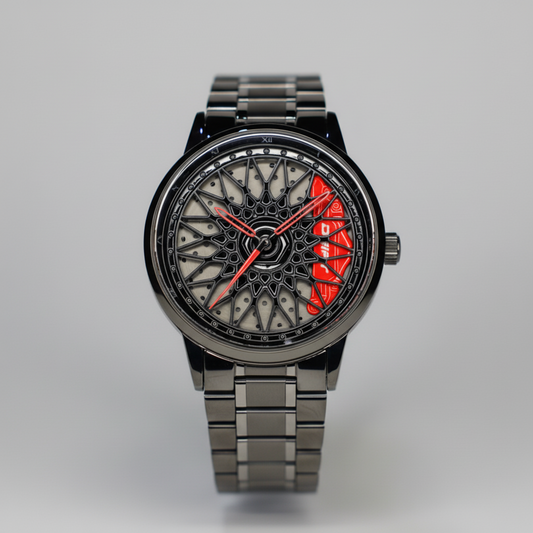 Racing Rim Watch Red