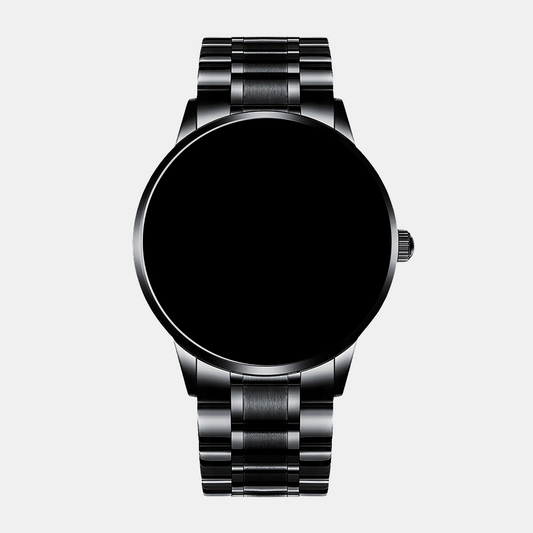 The image features a sophisticated, silver metal watchband that complements the innovative and stylish timepieces created by DriftElement, a youthful startup from Germany known for their unique rim-inspired watch designs. The band exudes a contemporary and sleek appeal, indicative of the brand's fresh take on watch aesthetics.