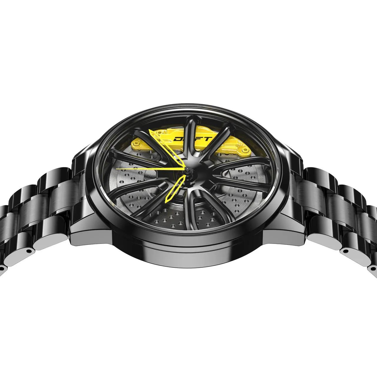 Rev up your auto style with our captivating yellow Performance GT Rim Watch! Crafted by a German startup, these precision watches are engineered to set the hearts of motorsport, tuning, and auto enthusiasts on fire. Get ready to spark your passion! #id_46744365433162