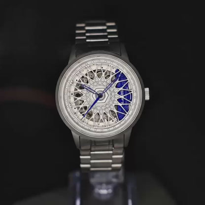 Racing Rim Watch Blue Automatic