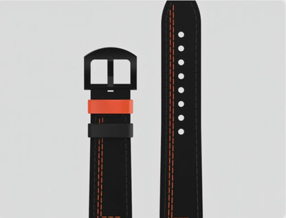 Leather Bracelet Orange